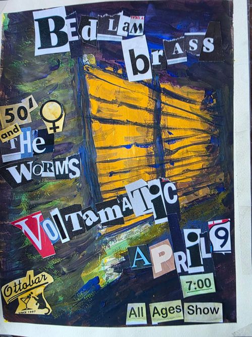 Bedlam Brass
50’♀ & The Worms
Voltamatic

April 9
7:00
All Ages Show

Ottobar
